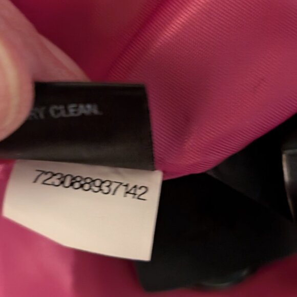 croft & barrow Black Double-Breasted Peacoat Size 2X NWT - Picture 11 of 13